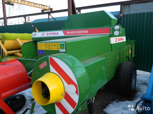 Пресс-подборщики тюковые SIPMA PK 4010 KOSTKA